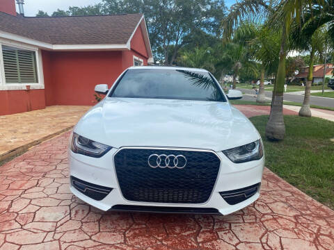 2013 Audi A4 for sale at ONYX AUTOMOTIVE, LLC in Largo FL