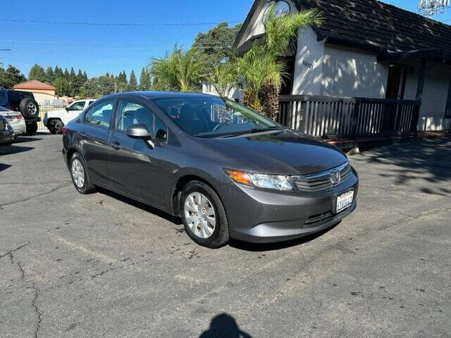 2012 Honda Civic for sale at Three Bridges Auto Sales in Fair Oaks CA