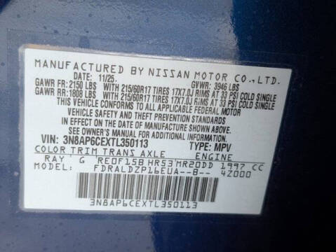 2026 Nissan Kicks SV