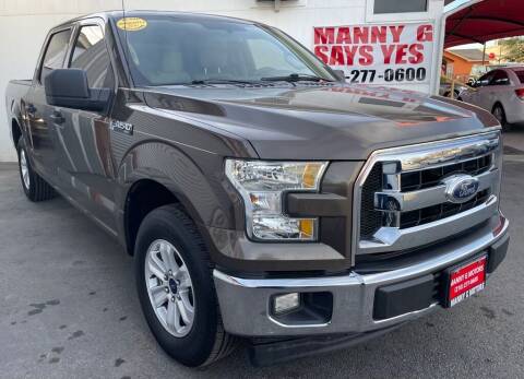 2017 Ford F-150 for sale at Manny G Motors in San Antonio TX