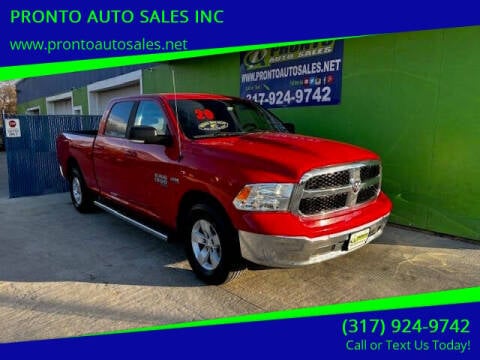 2020 RAM 1500 Classic for sale at PRONTO AUTO SALES INC in Indianapolis IN