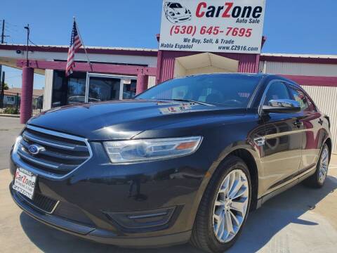2013 Ford Taurus for sale at CarZone in Marysville CA