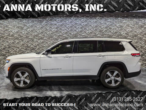 2021 Jeep Grand Cherokee L for sale at ANNA MOTORS, INC. in Detroit MI