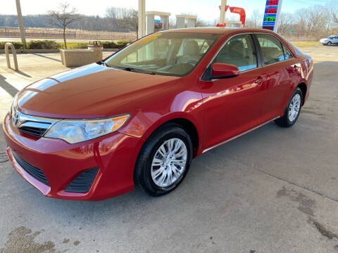 2012 Toyota Camry for sale at REVOLUTION MOTORS LLC in Waukegan IL