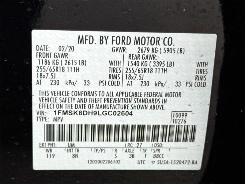 2020 Ford Explorer XLT