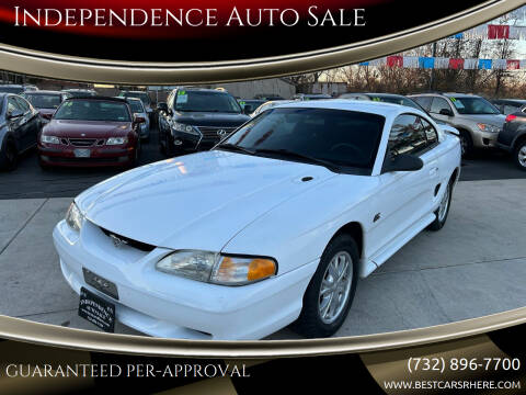 1995 Ford Mustang for sale at Independence Auto Sale in Bordentown NJ