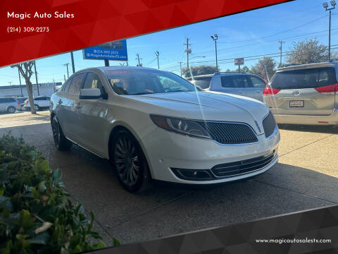 2013 Lincoln MKS for sale at Magic Auto Sales - Cash Cars in Dallas TX