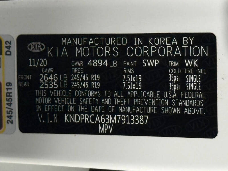 2021 Kia Sportage SX Turbo