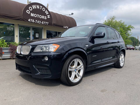 2013 BMW X3 for sale at DOWNTOWN MOTORS in Macon GA