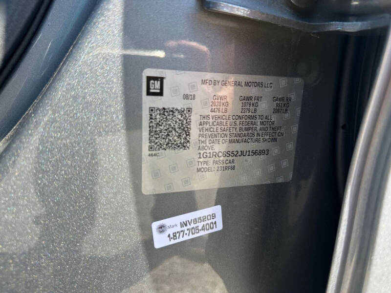 2018 Chevrolet Volt LT