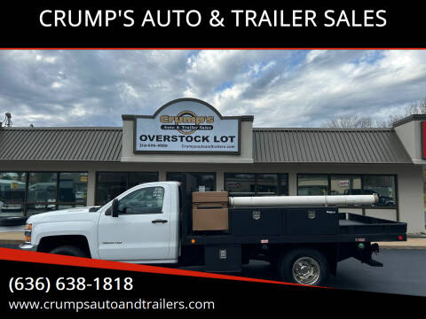 2015 Chevrolet Silverado 3500HD for sale at CRUMP'S AUTO & TRAILER SALES in Crystal City MO