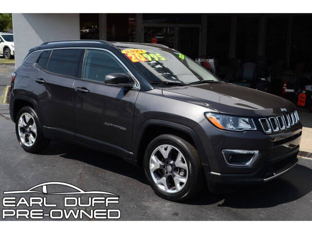 2021 Jeep Compass for sale at EARL DUFF PRE-OWNED CENTER in Harriman, TN