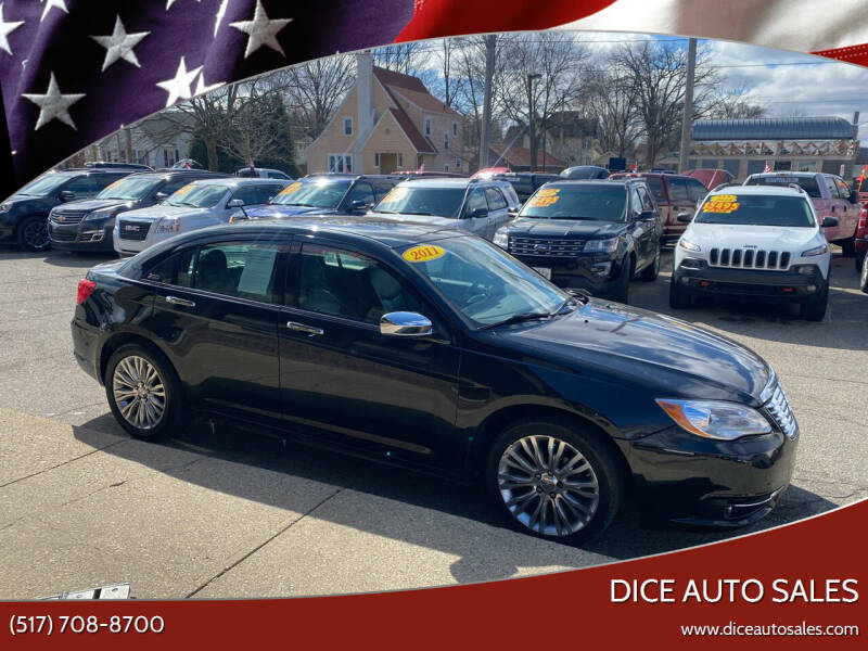 2011 Chrysler 200 for sale at Dice Auto Sales in Lansing MI