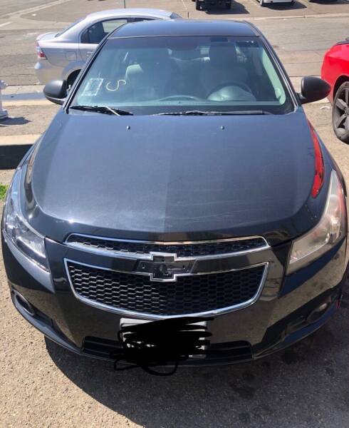 2013 Chevrolet Cruze for sale at Hidden Car Deals in Costa Mesa CA