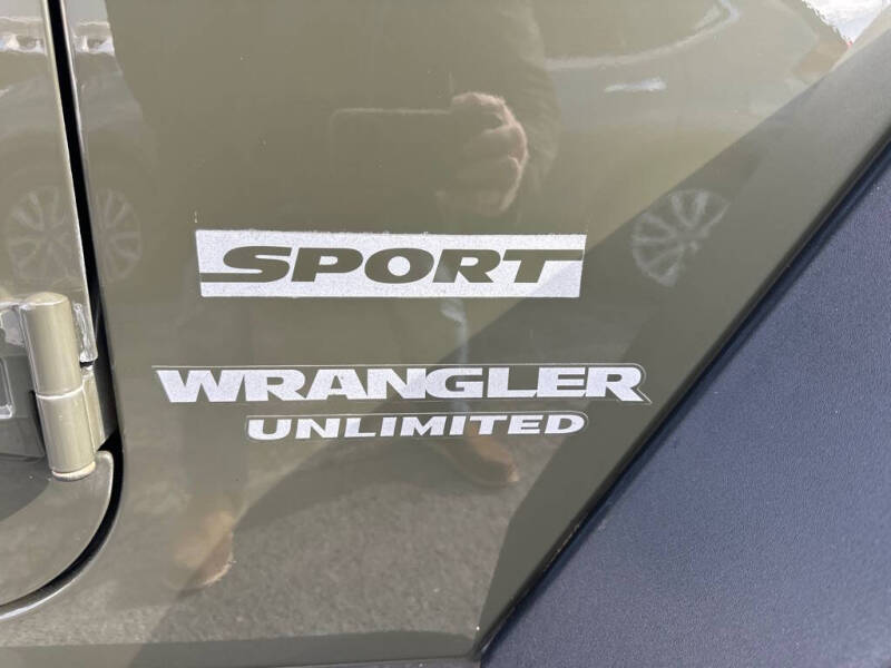 2016 Jeep Wrangler Unlimited Sport