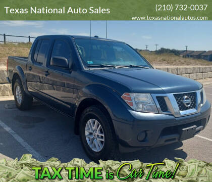 2018 Nissan Frontier for sale at Texas National Auto Sales in San Antonio TX