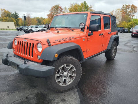 2015 Jeep Wrangler Unlimited for sale at Cruisin' Auto Sales in Madison IN