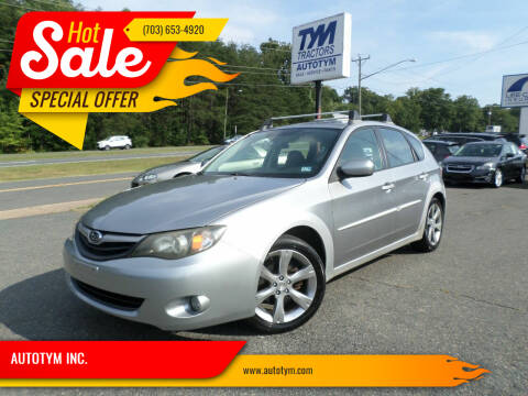 2010 Subaru Impreza for sale at AUTOTYM INC. in Fredericksburg VA