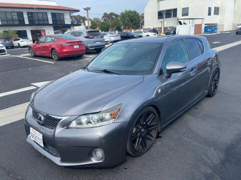 2013 Lexus CT 200h for sale at Coast Auto Motors in Newport Beach CA