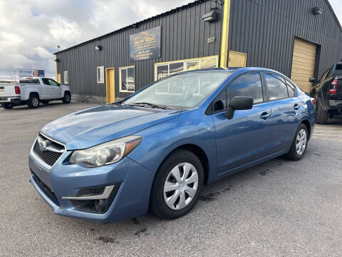 2015 Subaru Impreza for sale at BELOW BOOK AUTO SALES in Idaho Falls ID