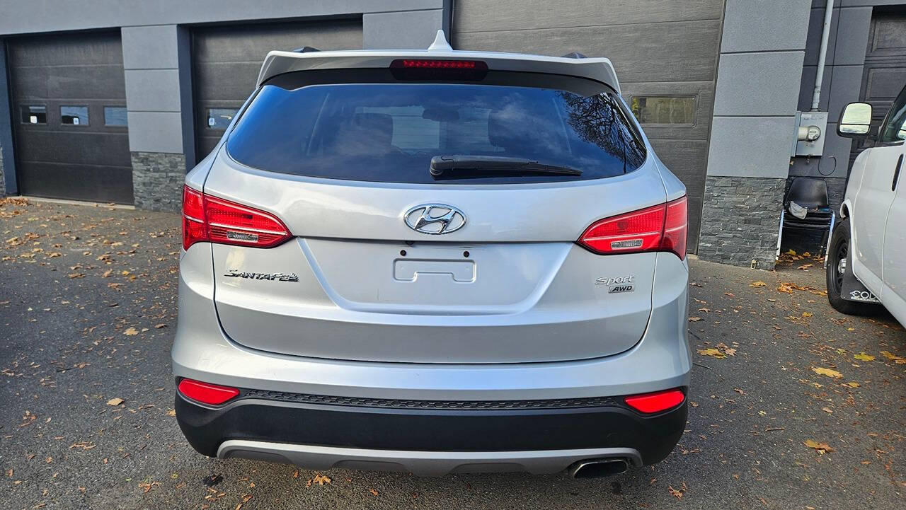 2015 Hyundai SANTA FE Sport for sale at RENOS AUTO SALES LLC in Waterbury, CT