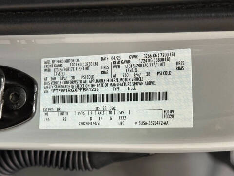 2023 Ford F-150 Raptor