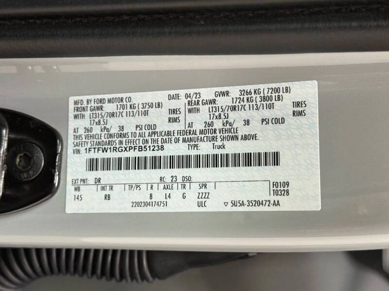 2023 Ford F-150 Raptor