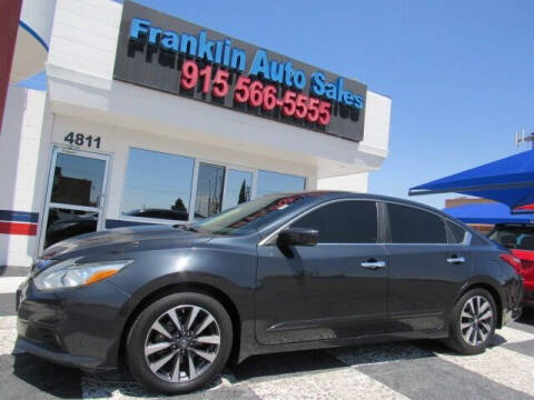 2016 Nissan Altima for sale at Franklin Auto Sales in El Paso TX