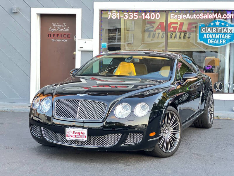 Used 2008 Bentley Continental GT Base with VIN SCBCP73W48C053816 for sale in Holbrook, MA