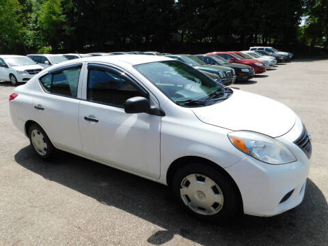2012 Nissan Versa for sale at Macrocar Sales Inc in Uniontown OH