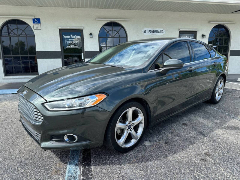 2016 Ford Fusion for sale at Supreme Motor Sports in North Fort Myers FL