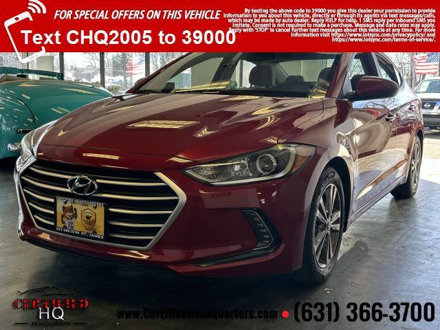 2017 Hyundai Elantra for sale at CERTIFIED HEADQUARTERS in Saint James NY