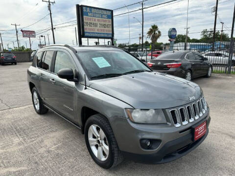 2014 Jeep Compass for sale at S.A. BROADWAY MOTORS INC in San Antonio TX