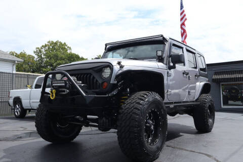 2013 Jeep Wrangler Unlimited for sale at Danny Holder Automotive in Ashland City TN