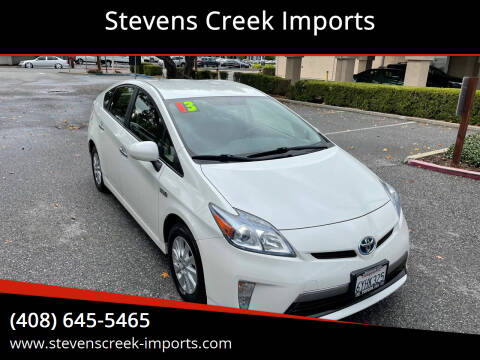 2013 Toyota Prius Plug-in Hybrid for sale at Stevens Creek Imports in San Jose CA