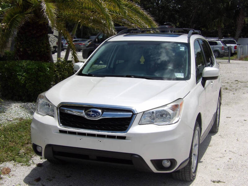 Used 2015 Subaru Forester i Limited with VIN JF2SJAHC8FH541240 for sale in Fort Myers, FL
