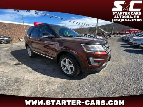2016 Ford Explorer for sale at Starter Cars in Altoona PA
