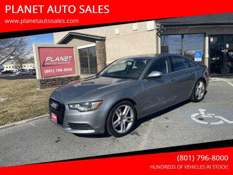 2015 Audi A6 for sale at PLANET AUTO SALES in Lindon UT