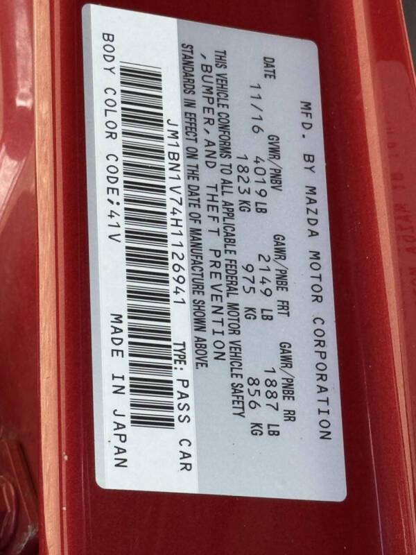 2017 Mazda MAZDA3 Touring