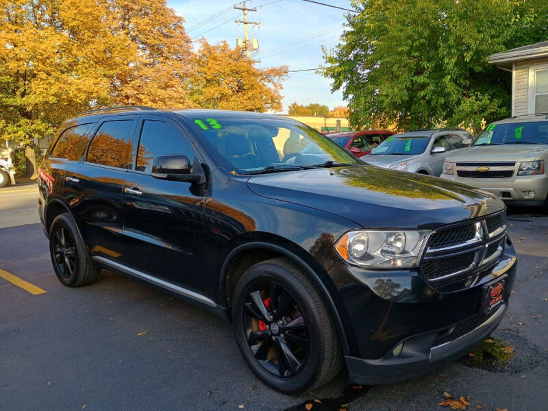 2013 Dodge Durango for sale at ALVAREZ BLESSING AUTO SALES LLC in Green Bay WI