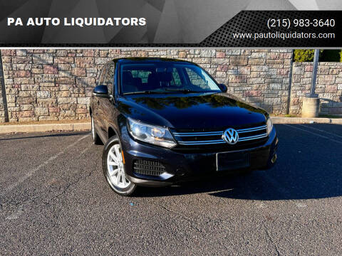 2014 Volkswagen Tiguan for sale at PA AUTO LIQUIDATORS in Huntingdon Valley PA