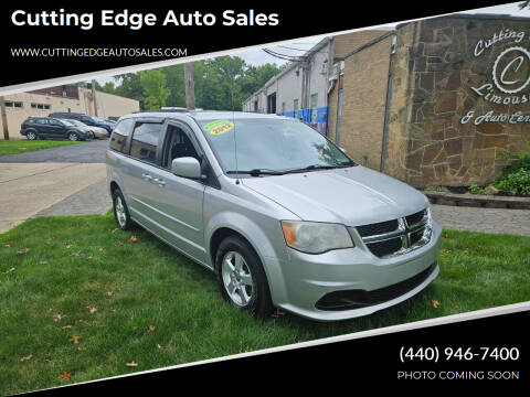 2012 Dodge Grand Caravan for sale at Cutting Edge Auto Sales in Willoughby OH
