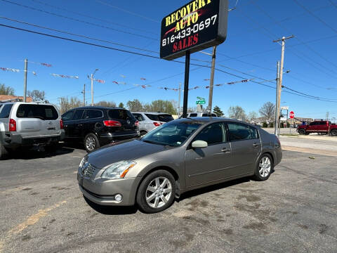 2004 Nissan Maxima for sale at Recovery Auto Sale in Independence MO