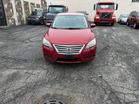 2013 Nissan Sentra for sale at BADGER LEASE & AUTO SALES INC in West Allis WI
