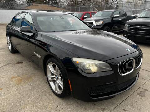 2012 BMW 7 Series for sale at Alpha Group Car Leasing in Redford MI
