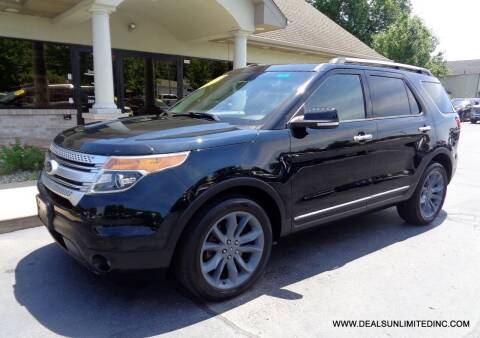 2014 Ford Explorer for sale at DEALS UNLIMITED INC in Portage MI