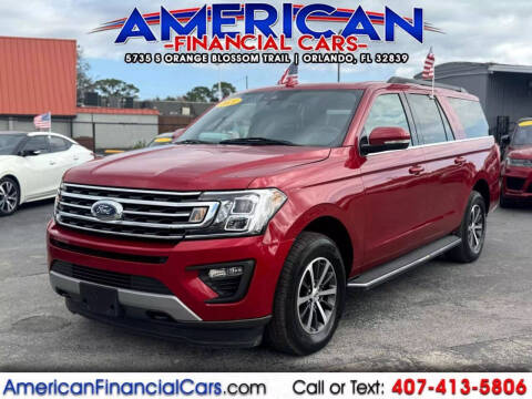 2021 Ford Expedition MAX for sale at American Financial Cars in Orlando FL