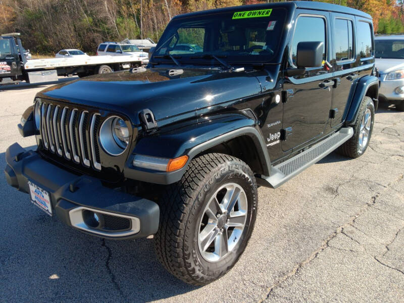 2020 Jeep Wrangler Unlimited for sale at Auto Wholesalers Of Hooksett in Hooksett NH