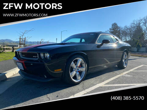 2012 Dodge Challenger for sale at ZFW MOTORS in Soquel CA