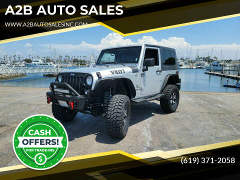 Jeep Wrangler For Sale in Chula Vista, CA - A2B AUTO SALES